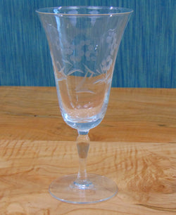 Vintage Cut Crystal Aperitif Glasses